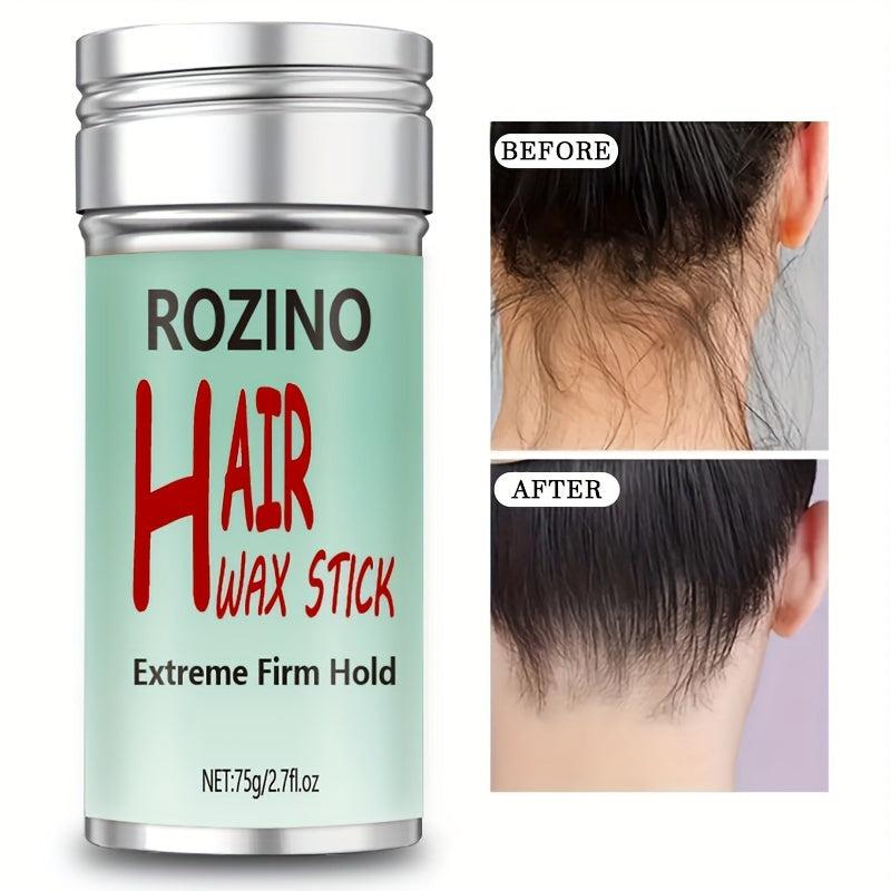 Light Green Hair Wax Stick Extreme Firm Hold Hair Finishing Wax Stick