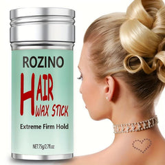 Light Green Hair Wax Stick Extreme Firm Hold Hair Finishing Wax Stick