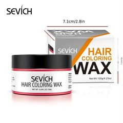 Cream Halloween Hair Mud Quick Shaping Hair Wax
