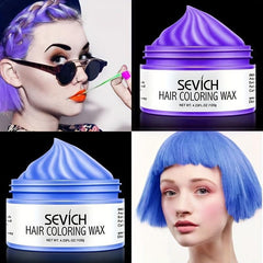 Cream Halloween Hair Mud Quick Shaping Hair Wax