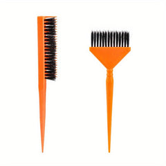 Nylon Boar Bristle Hair Brush for Hair Dyeing