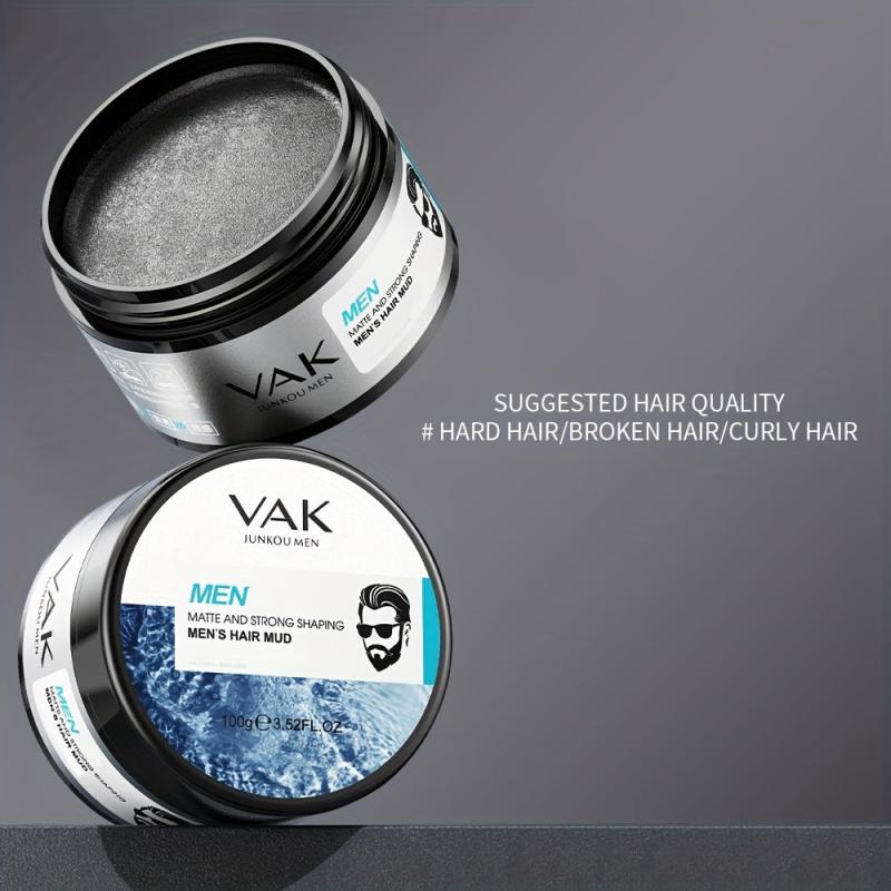 Matte Shaping Styling Hair Clay Natural Fluffy Hair Styling Mud