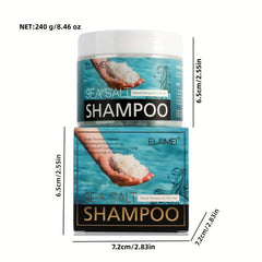 Sea Salt Shampoo for Deep Cleansing Scalp and Hair