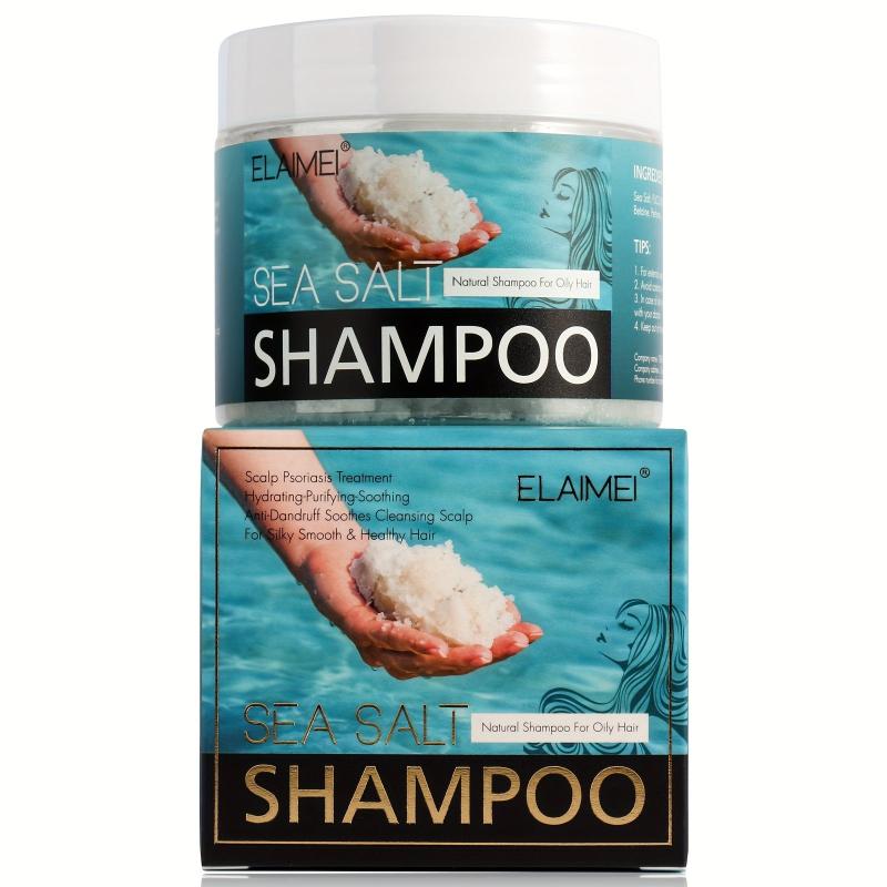 Sea Salt Shampoo for Deep Cleansing Scalp and Hair