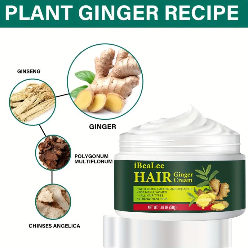 Ginger Hair Cream Biotin Hair Care Healthy Hair