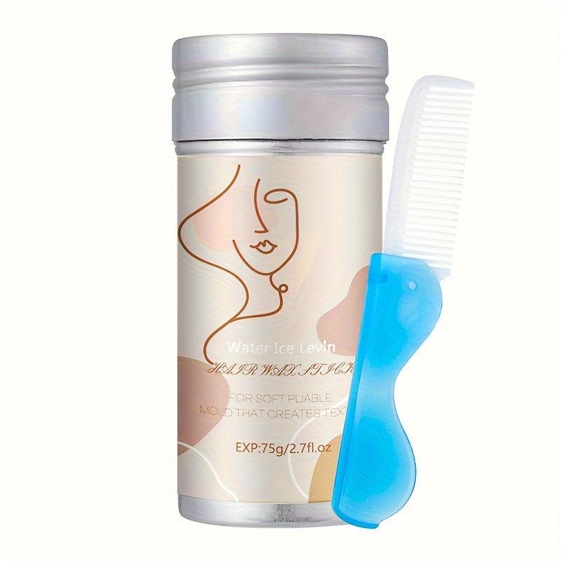 Hair Wax Stick And Comb For Hair Shaping Long Lasting Non Greasy