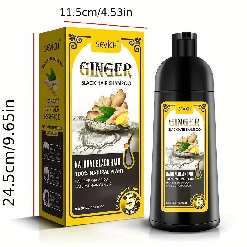 Coconut Dye Shampoo Natural Plant Shampoo for Men and Women