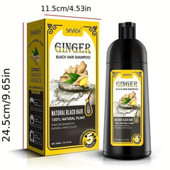 Coconut Dye Shampoo Natural Plant Shampoo for Men and Women