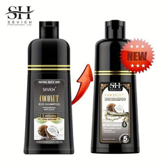 Coconut Dye Shampoo Natural Plant Shampoo for Men and Women