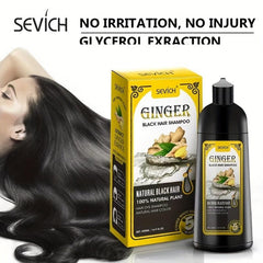 Coconut Dye Shampoo Natural Plant Shampoo for Men and Women