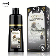 Coconut Dye Shampoo Natural Plant Shampoo for Men and Women