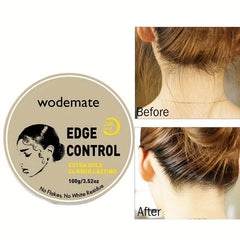 100g Edge Control Wax For Women Strong Hold Non Greasy Edge Smoother