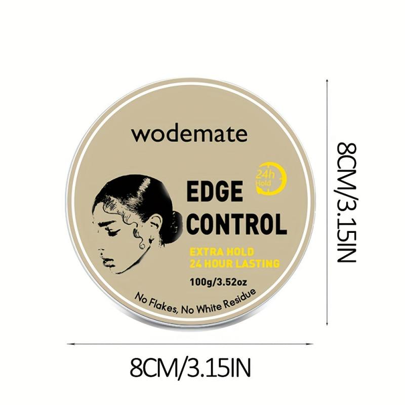 100g Edge Control Wax For Women Strong Hold Non Greasy Edge Smoother