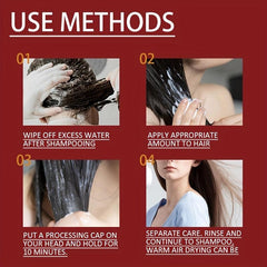 Moroccan Nut Hair Mask Smoothens Hair Moisturizes Hair Repairs Damage