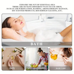 10ml Pure Essential Oils for Relaxation and Stress Relief Perfect Gift