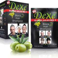 Natural Hair Dye Shampoo For Gray Hair - Semi Permanent Hair Shampoo