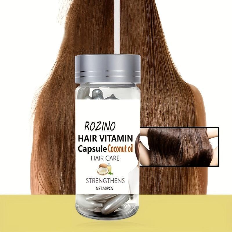 Coconut Capsules Hair Care - 50pcs Box - Repair Split Ends