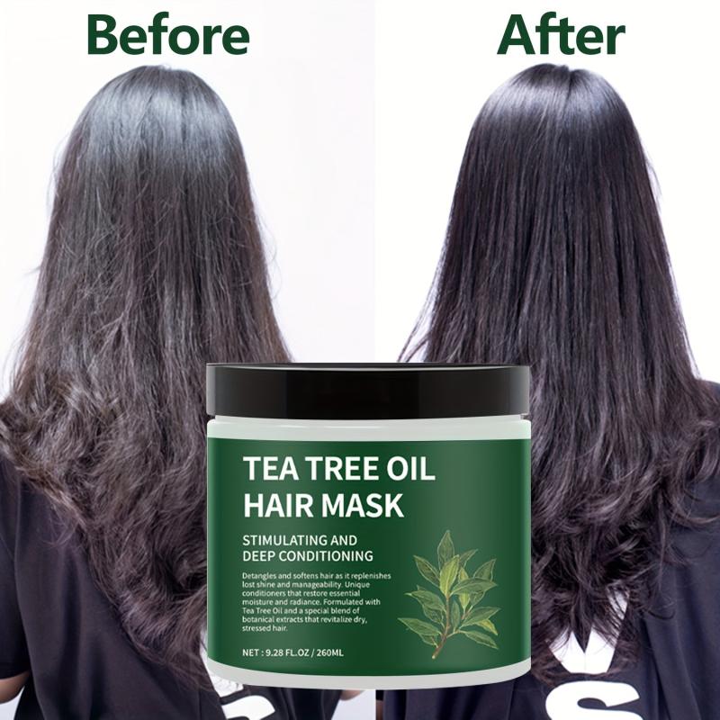 Tea Tree Hair Mask Deep Conditioning for Dry Hair