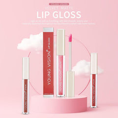Velvet Lip Gloss Matte & Shimmer Liquid Lipstick