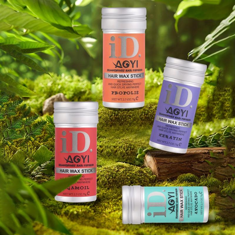 Moisturizing Hair Styling Stick Anti Frizz Hairdressing Supplies