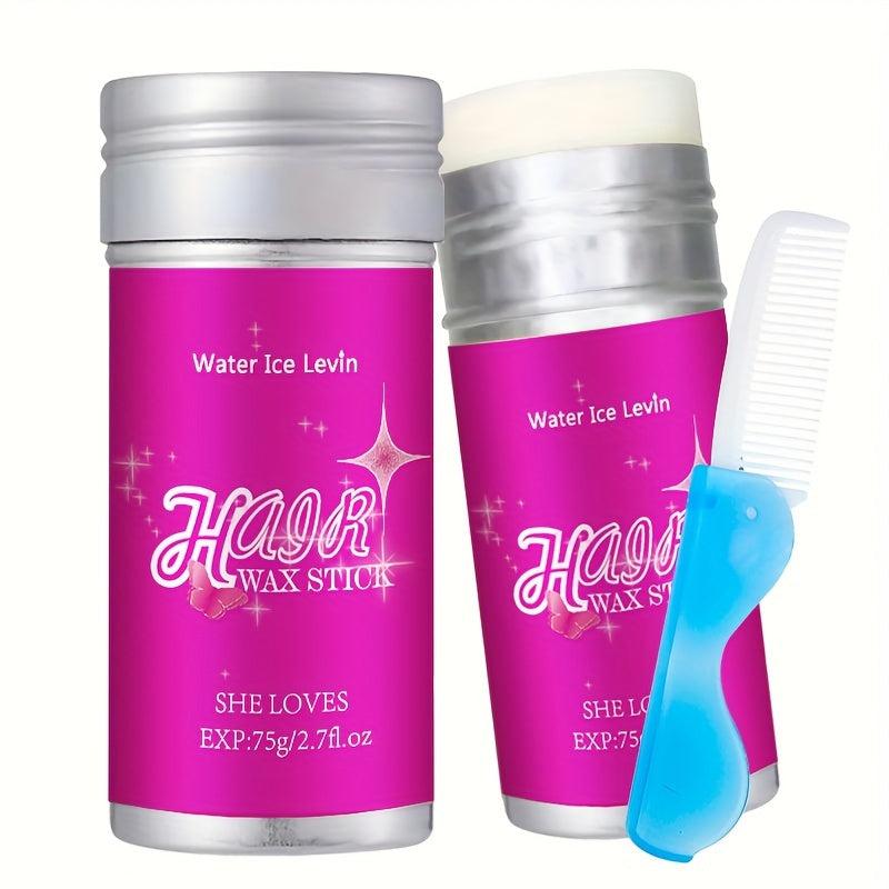 Hair Wax Stick comb Flyaways Non greasy Styling Wax Stick For Frizz Hair