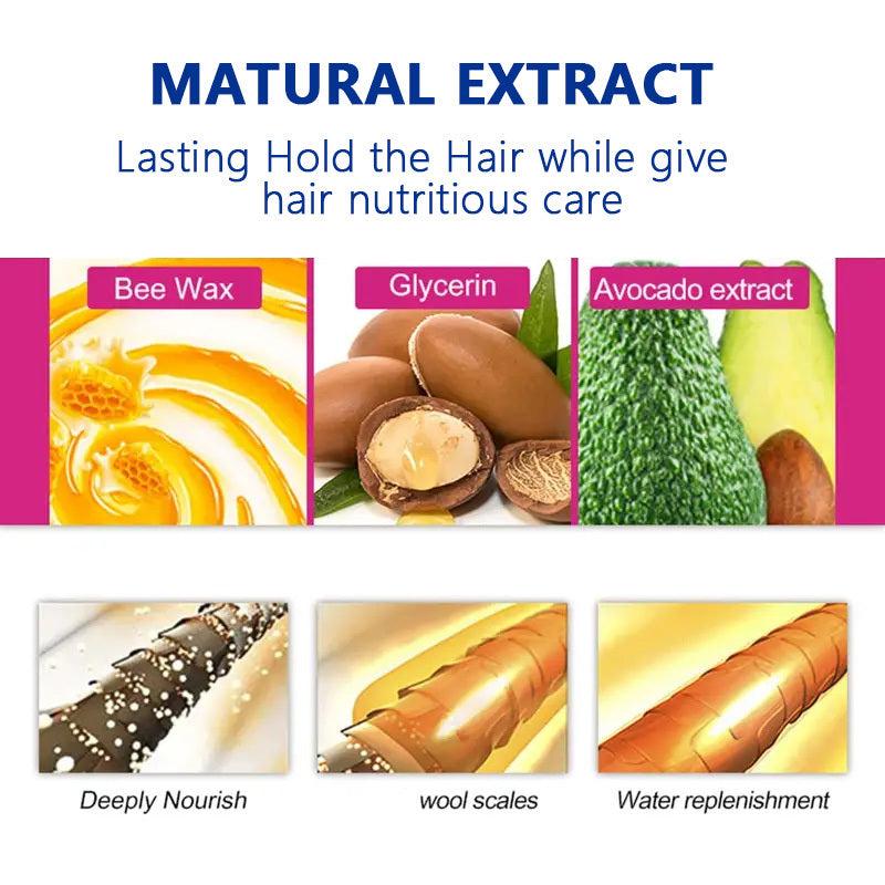 Hair Wax Stick Non Greasy Strong Hold Frizz Hair All Types