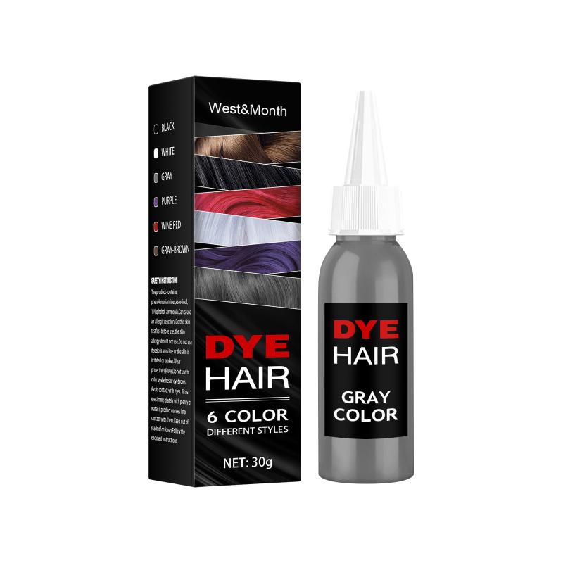 30g Halloween Hair Dye Cream Long Lasting Non-Harmful Moisturizing Hair Color
