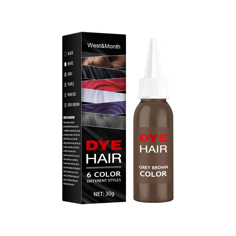 30g Halloween Hair Dye Cream Long Lasting Non-Harmful Moisturizing Hair Color