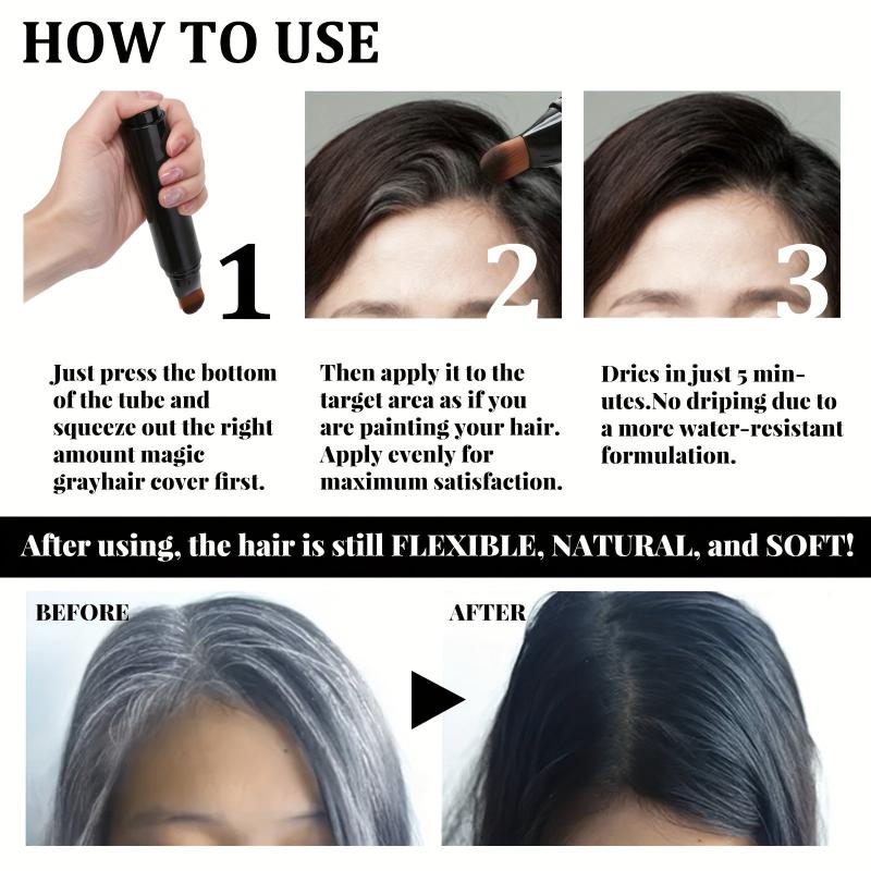 Disposable Plant Hair Stick Fast Hair Covering Stick