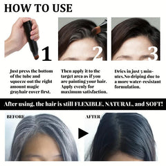 Disposable Plant Hair Stick Fast Hair Covering Stick