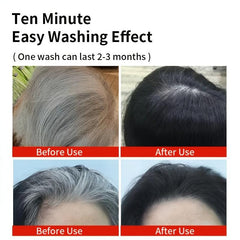 BIH Natural Plant Hair Dye Salon Hair Styling Tool for Men and Women