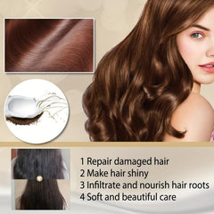 50g Argan Coconut Hair Mask Curly Volumizing Repair Cream