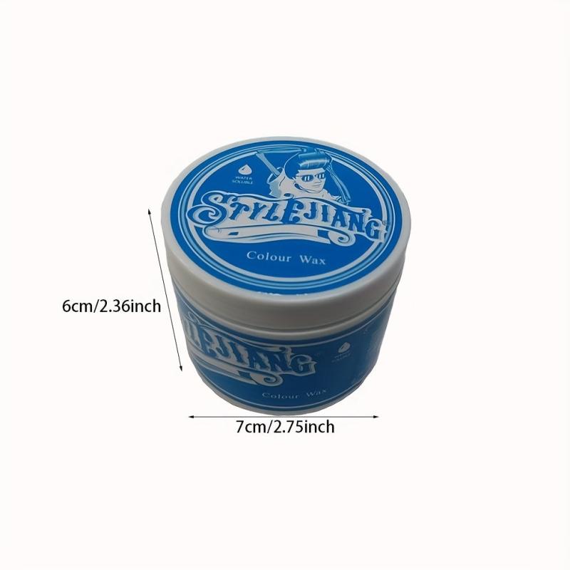 120ml Vintage Hair Mud Disposable Hair Dye Cream Hair Styling Wax