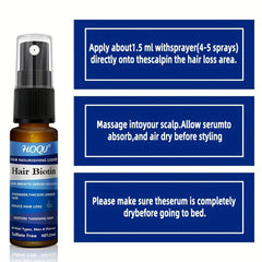25ml Hair Care Spray Revitalizes Thin Hair for Men & Women