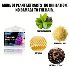 Hair Wax Set for Men and Women - 4pcs Birthday Party Fun