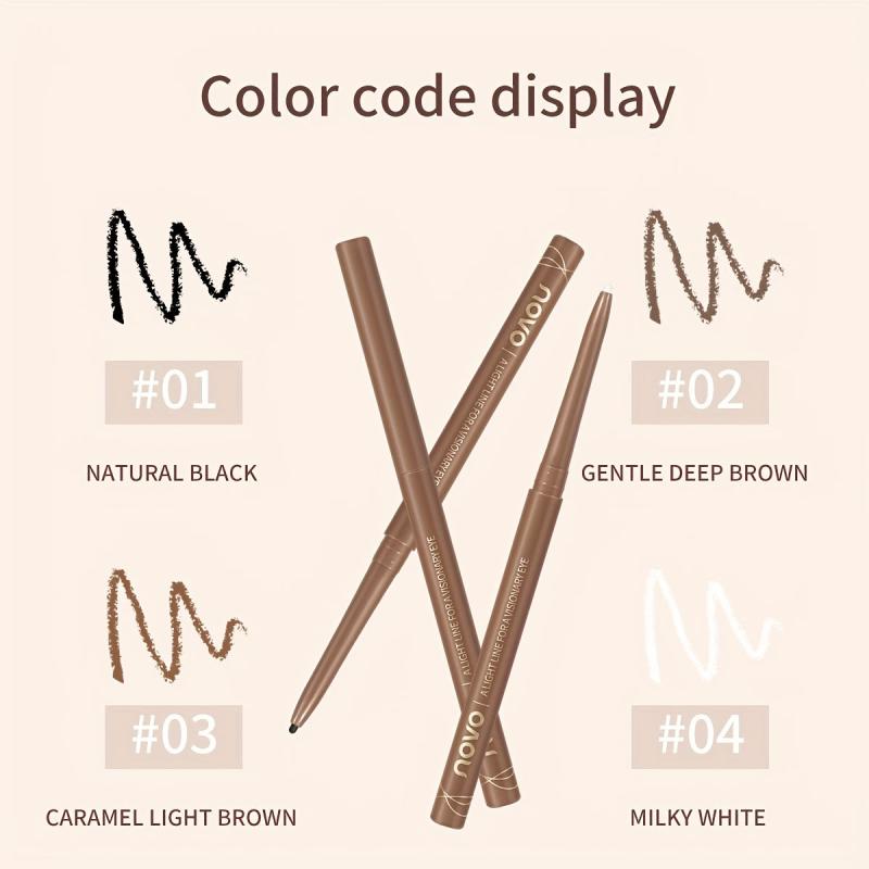 Waterproof Eyeliner Pencil Slim Tip Natural Eye Makeup