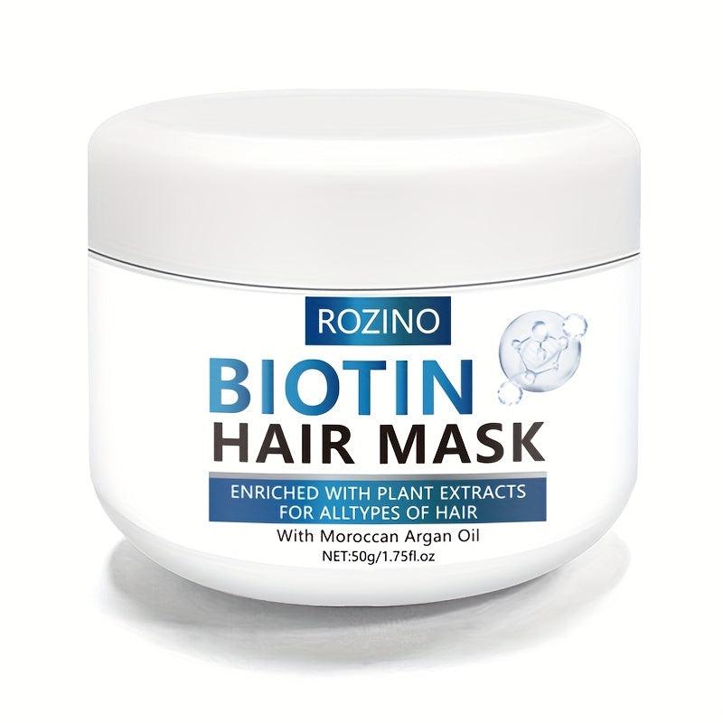 Biotin Hair Mask Plant Extracts Moroccan Argan Hair Care Mask All Hair Types