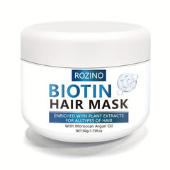 Biotin Hair Mask Plant Extracts Moroccan Argan Hair Care Mask All Hair Types