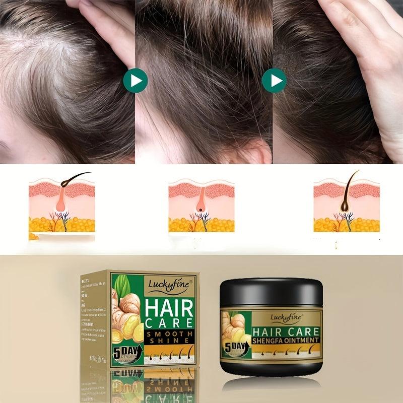 Ginger Dense Hair Cream 2pcs - Moisturizing Scalp Massage