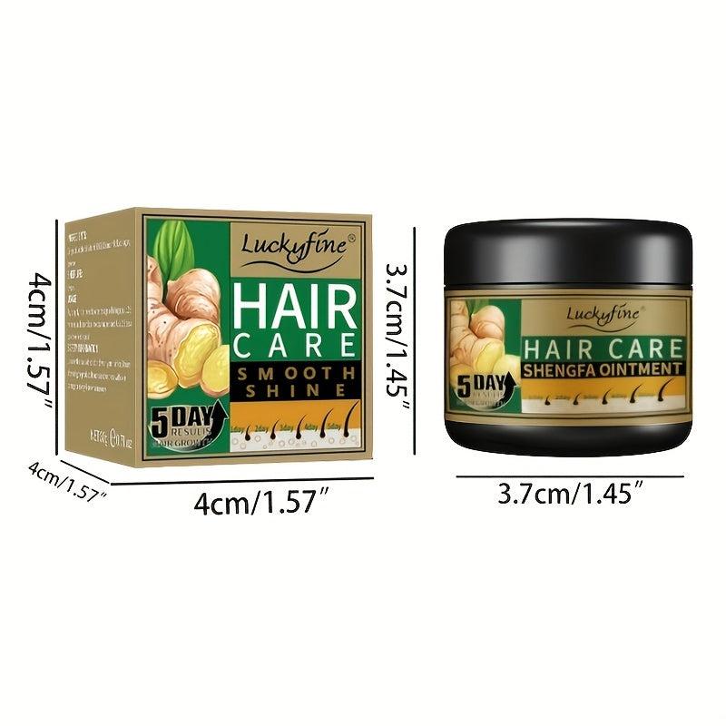 Ginger Dense Hair Cream 2pcs - Moisturizing Scalp Massage