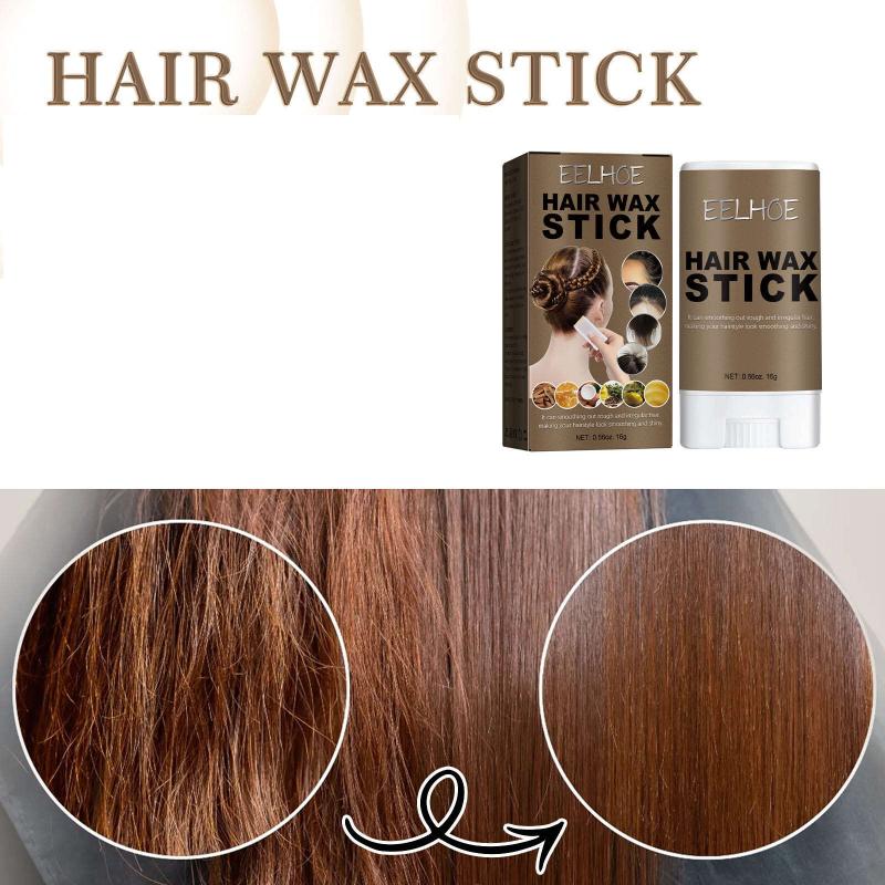 Hair Wax Stick For Hairstyles Long-lasting Hold Smoothing Frizz Flyaways