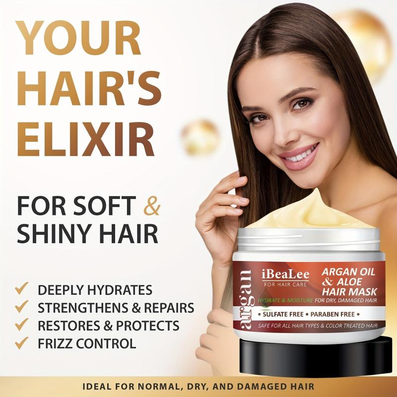 Organ And Aloe Hair Mask - Repair Damaged Dry Hair