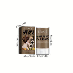 Strong Hold Hair Wax Stick for Frizz Styling Non Greasy Pomade