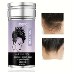 Lavender Hair Wax Rod Broken Hair Finishing Stick Non greasy Hair Styling Wax