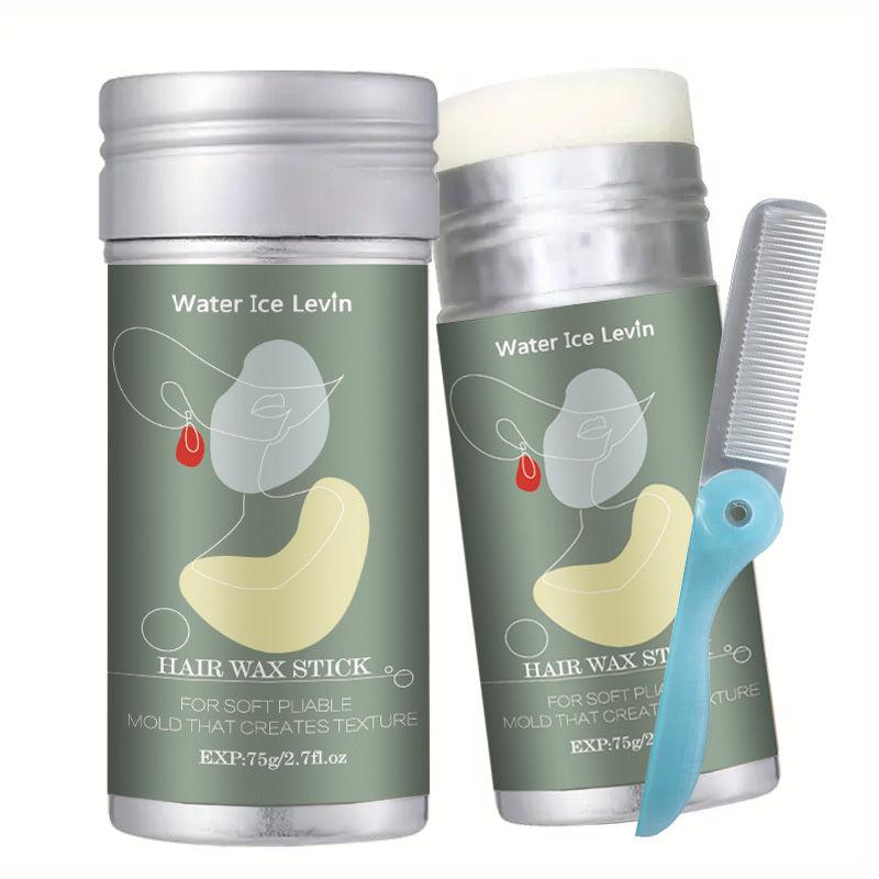 Strong Hold Hair Wax Stick with Comb Set