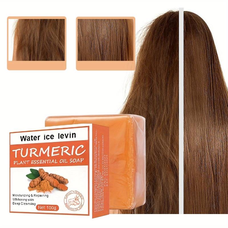 Turmeric Plant Essential Soap Ginger Shampoo Deep Cleaning Hair