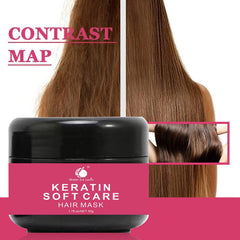 Keratin Hair Mask Softens, Moisturizes, Repairs Damaged Hair