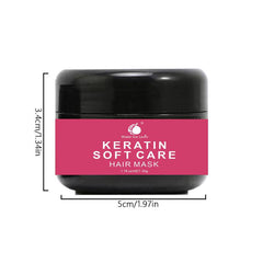 Keratin Hair Mask Softens, Moisturizes, Repairs Damaged Hair