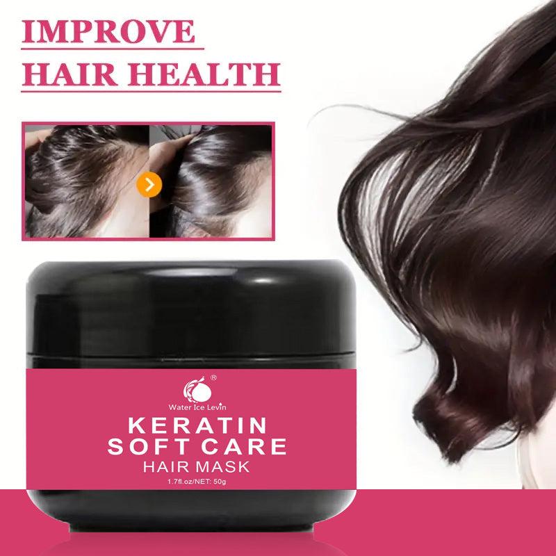 Keratin Hair Mask Softens, Moisturizes, Repairs Damaged Hair