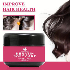Keratin Hair Mask Softens, Moisturizes, Repairs Damaged Hair
